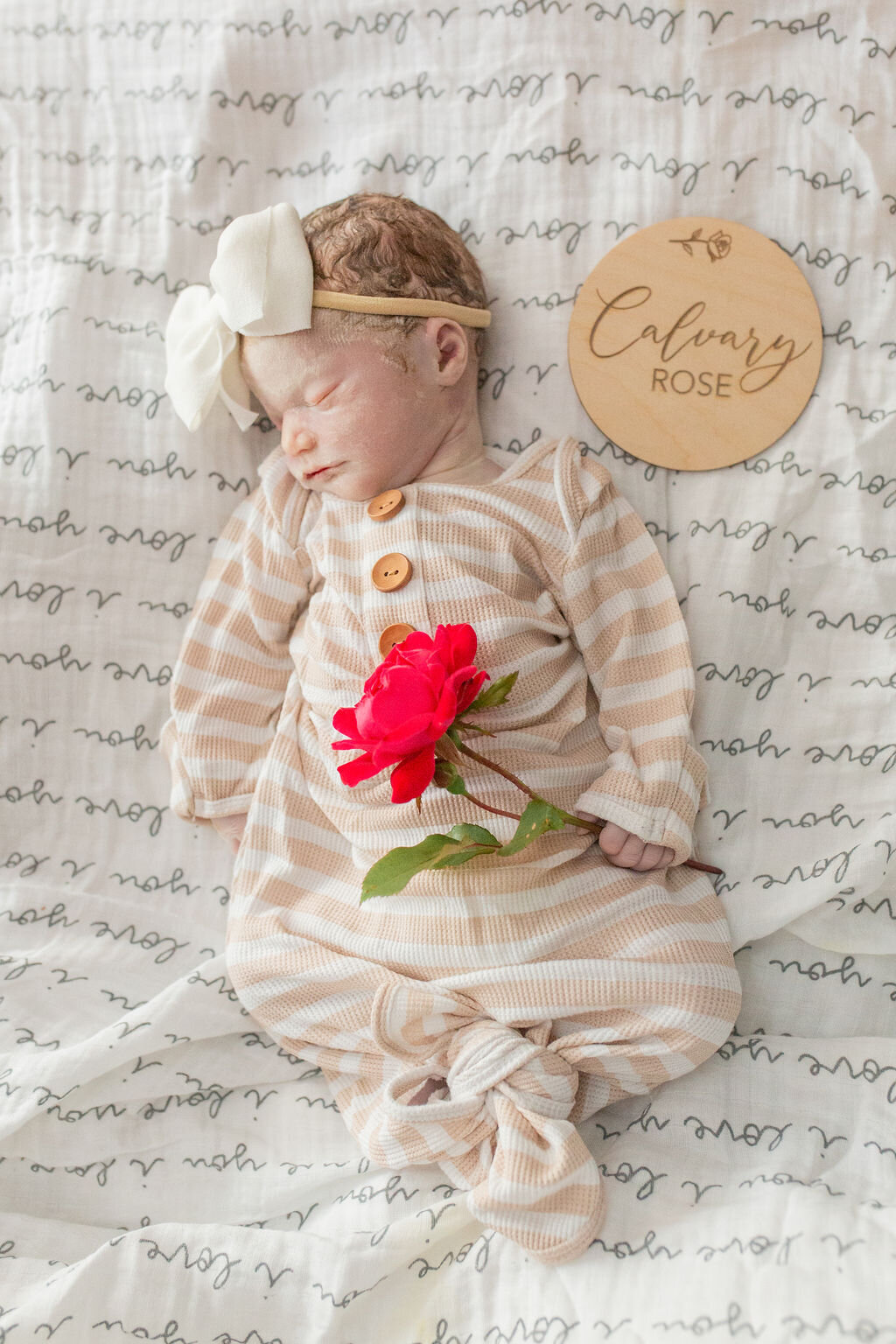 Calvary wrapped in a onesie