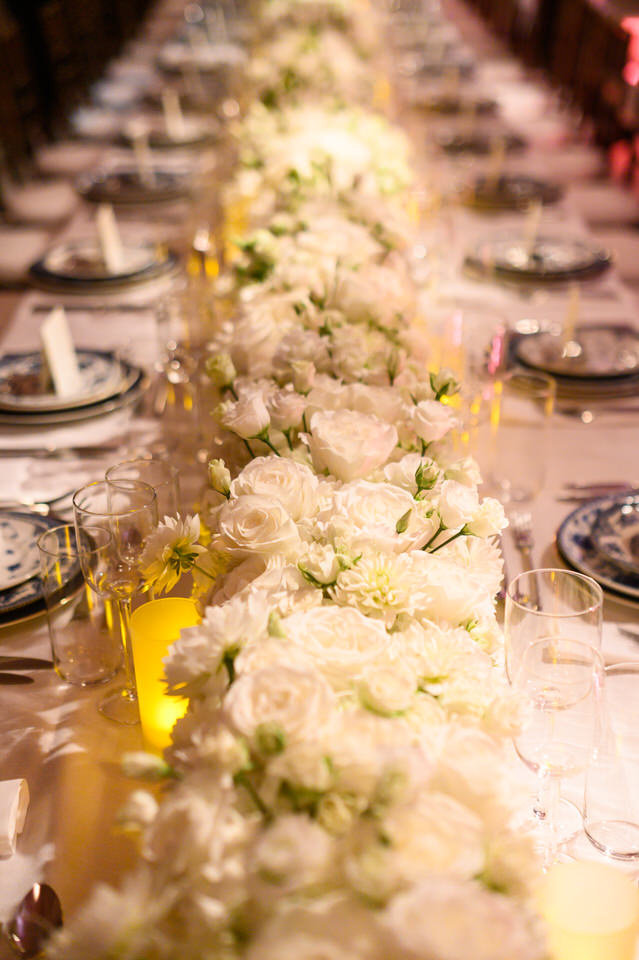 david beahm wedding flowers frick museum in nyc