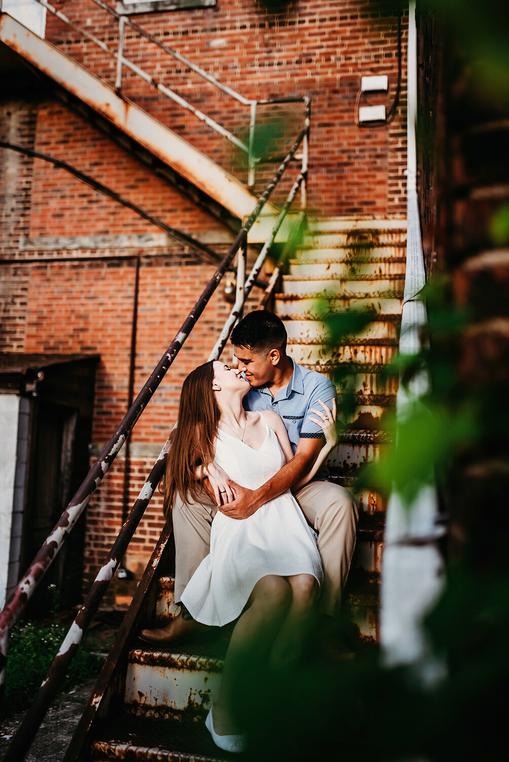 downtown couples photographer 
