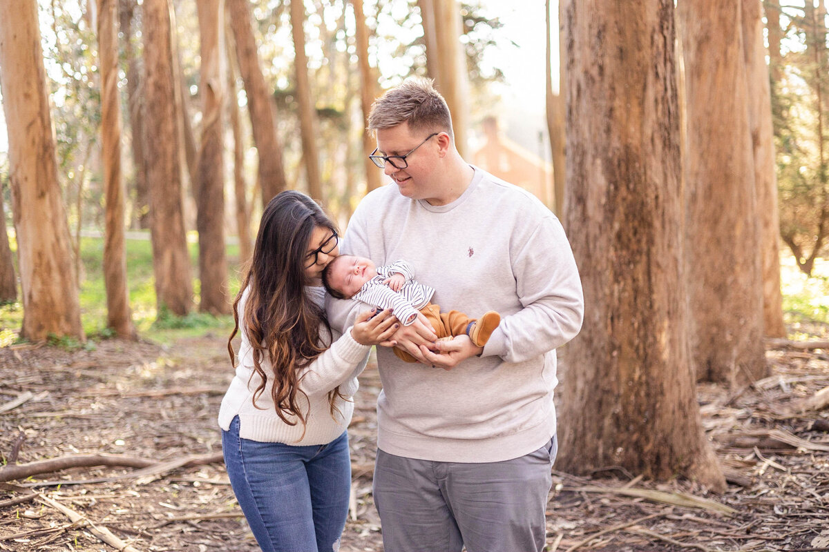 SF Presidio Lover's Lane  Family Session