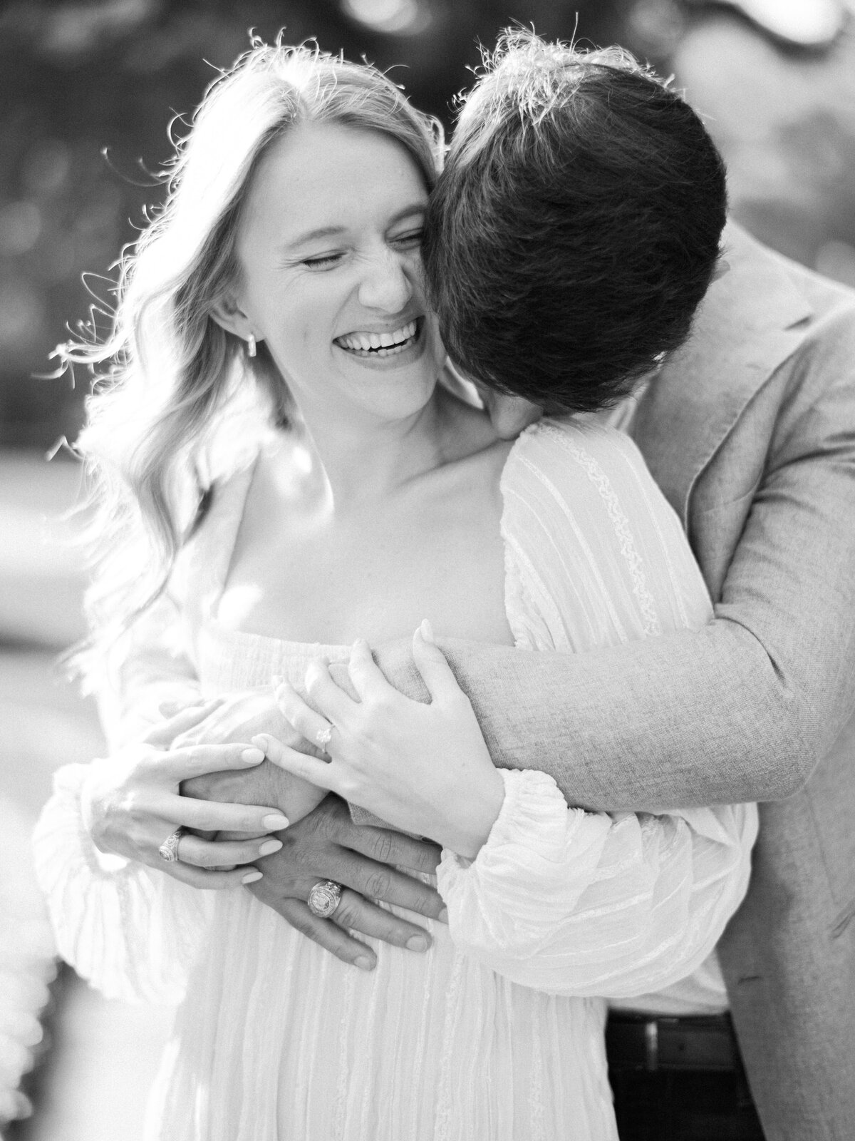 engaged couple in love before wedding day at engagement photos