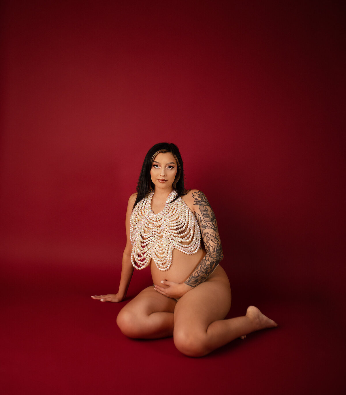 Amarillo Lubbock Maternity Photograher - Studio Maternity 2025 (47)