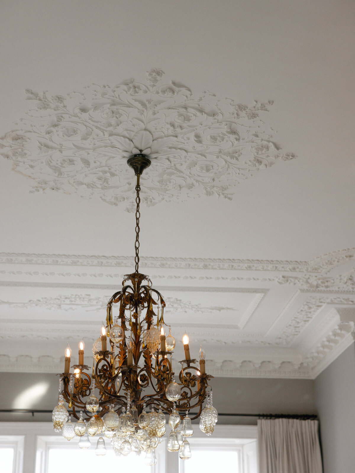 Light fixture at Heckfield Place