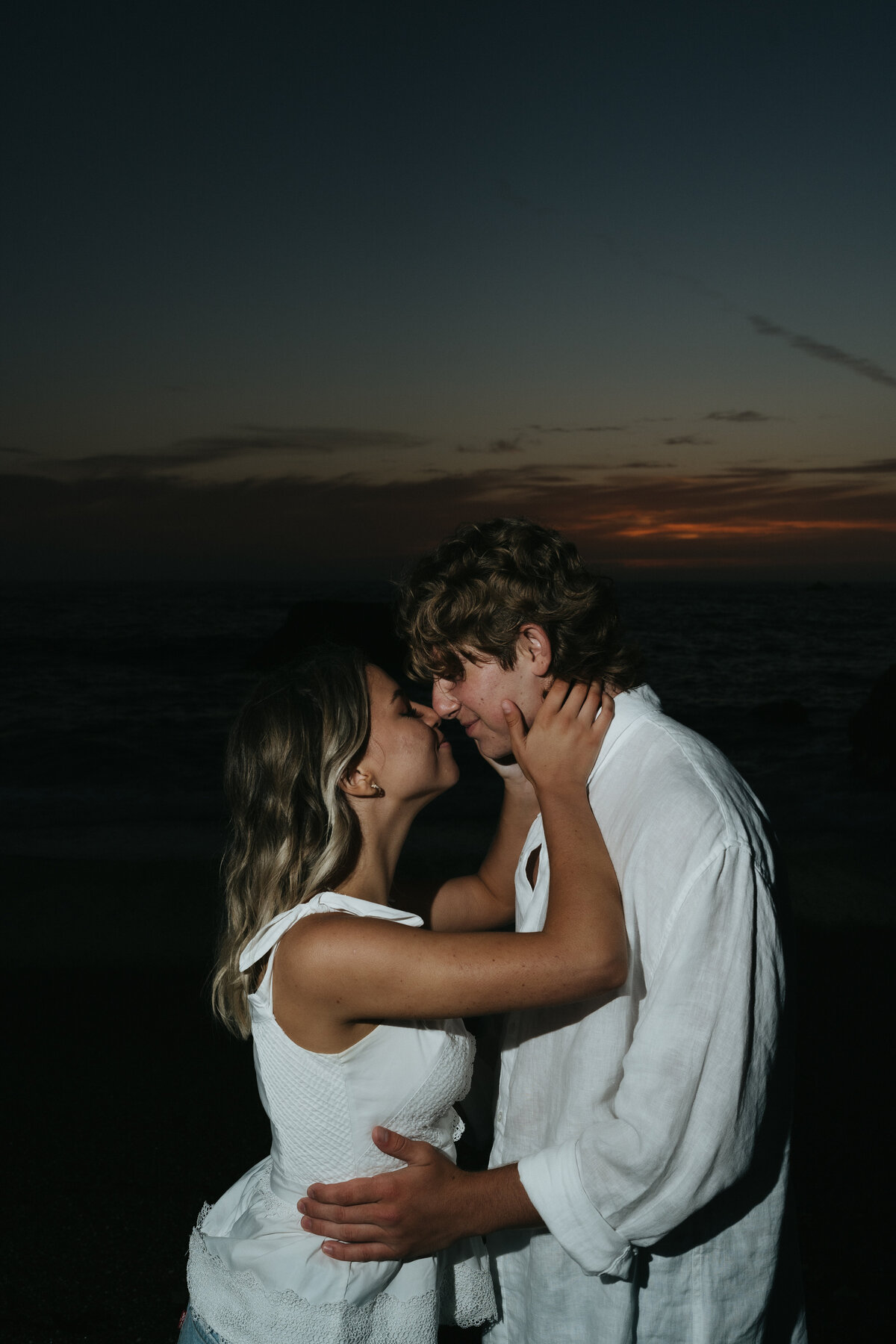 Whimsical Engagement Couples Photoshoot - Sonoma Coast, California