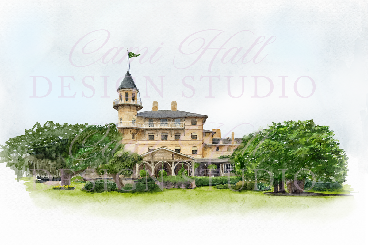 jekyll island club resot etsy