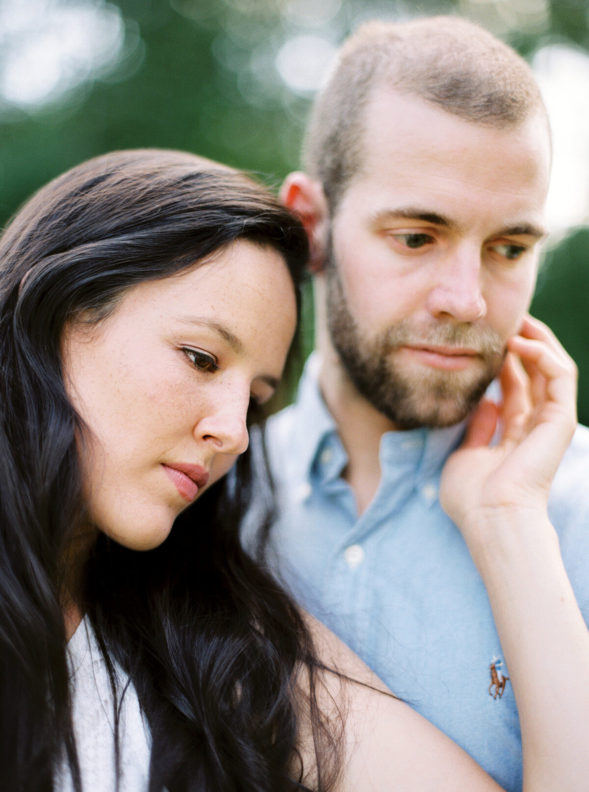 Couples photography session outdoors in Pfynwald, Valais, Switzerland - 3