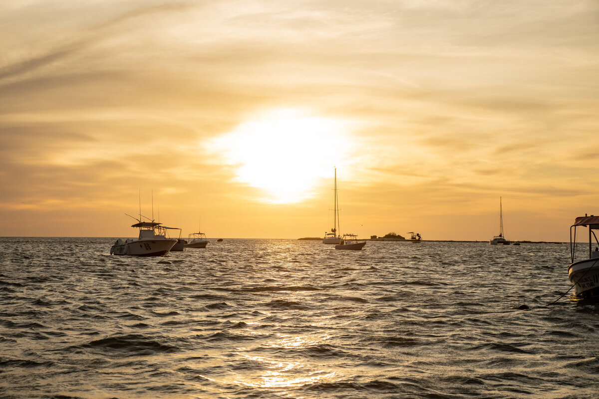 Sunset in Tamarindo, Costa Rica.