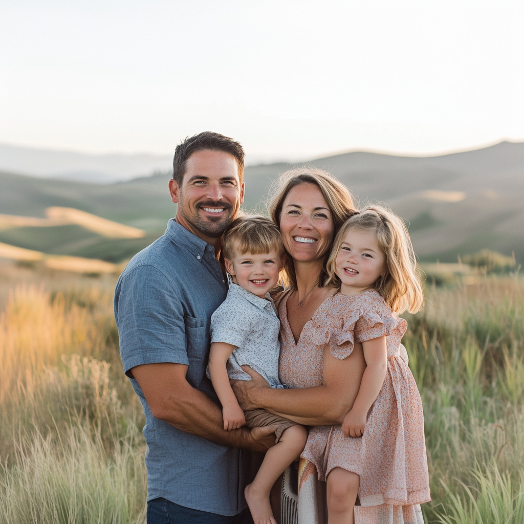 kdurski_86694_a_family_smiling_outside_posing_for_a_family_pict_0f25ed4c-4690-45b1-95ed-c2537dc430b7