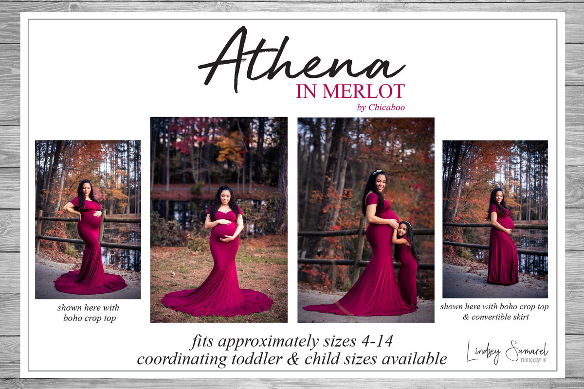 LS Maternity Closet Athena Merlot
