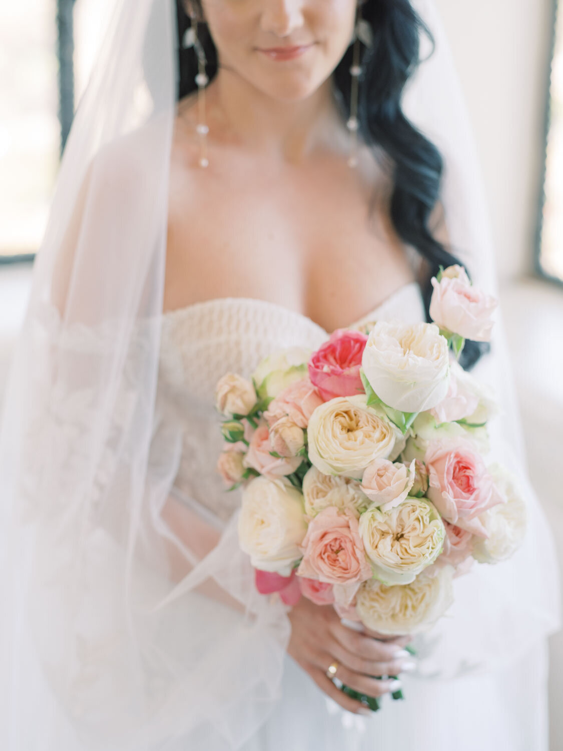 Getting ready of the bride on film