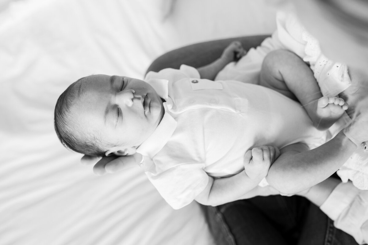 slapende baby fotografie delft