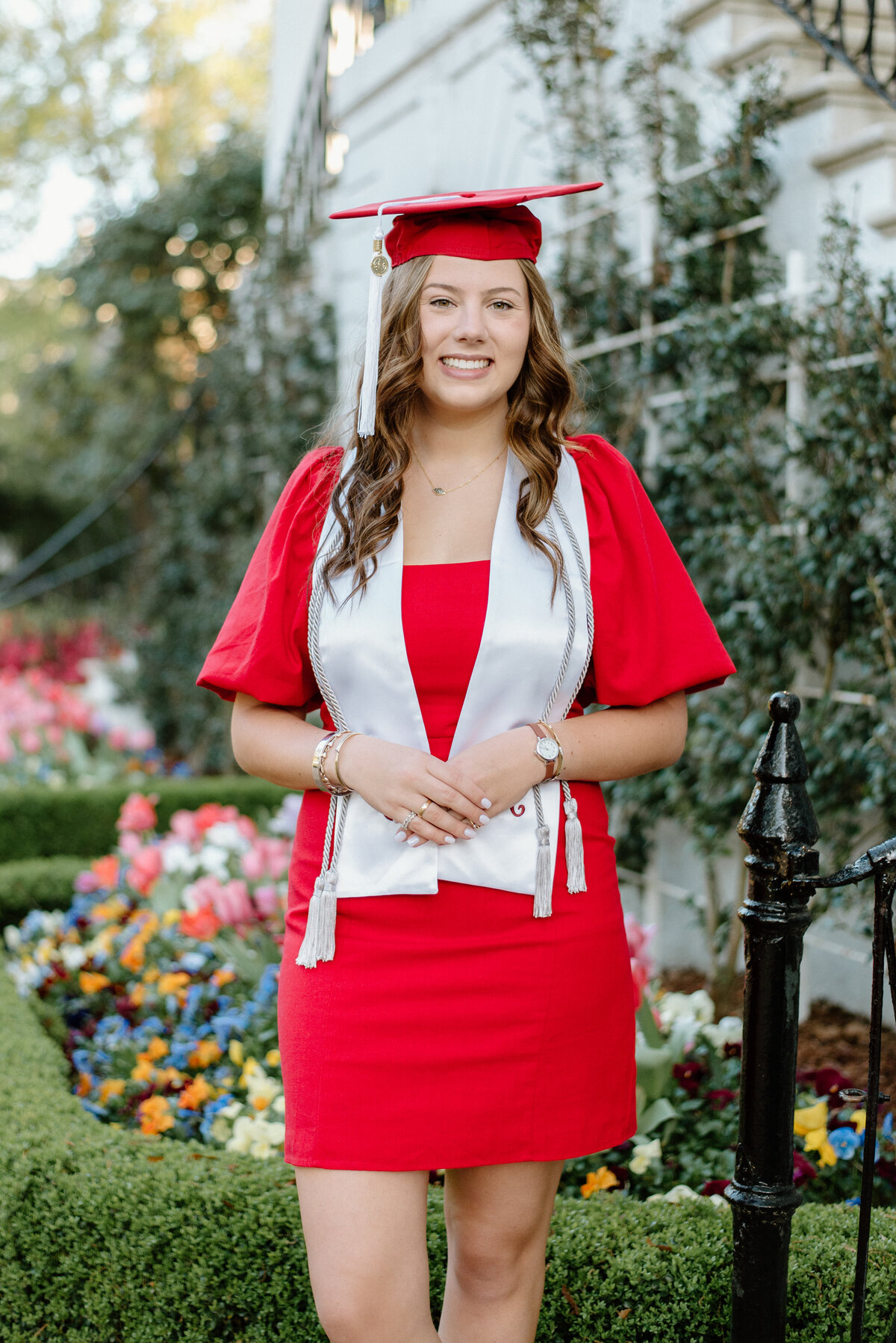 University of Alabama graduation portrait session