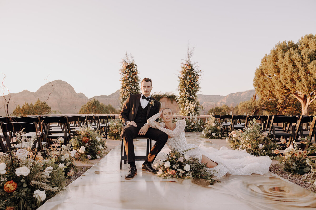 Editorial styled shoot for Arizona Bride Magazine by BTO Events