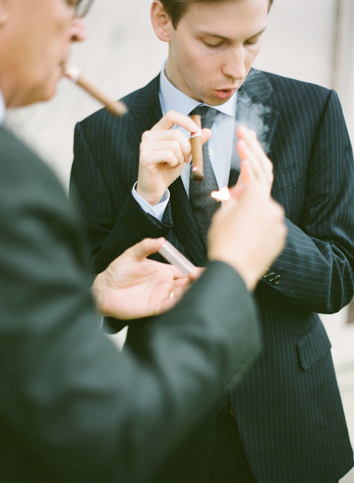 26-KTMerry-weddings-Ireland-smoking-cigar