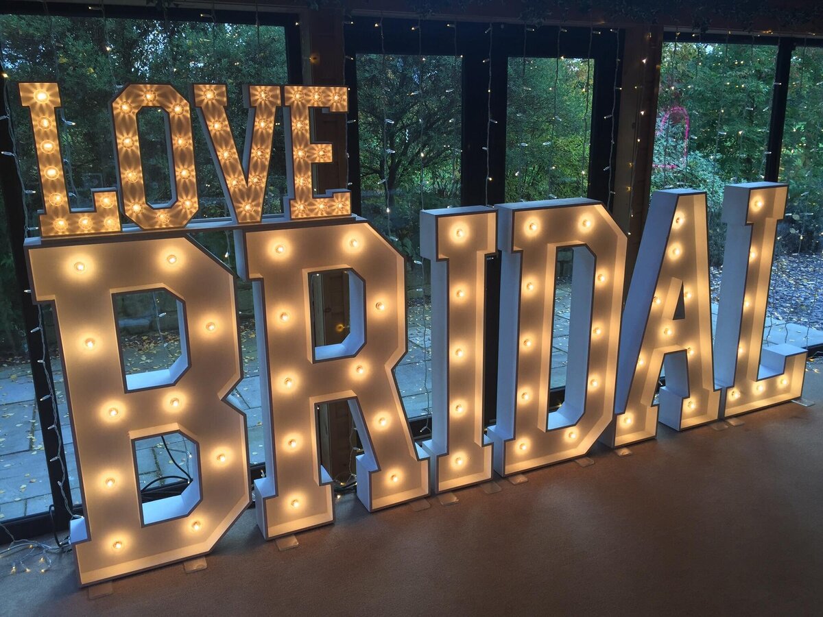 Wedding Prop Hire Supplier | The Word is Love - Manchester, UK6