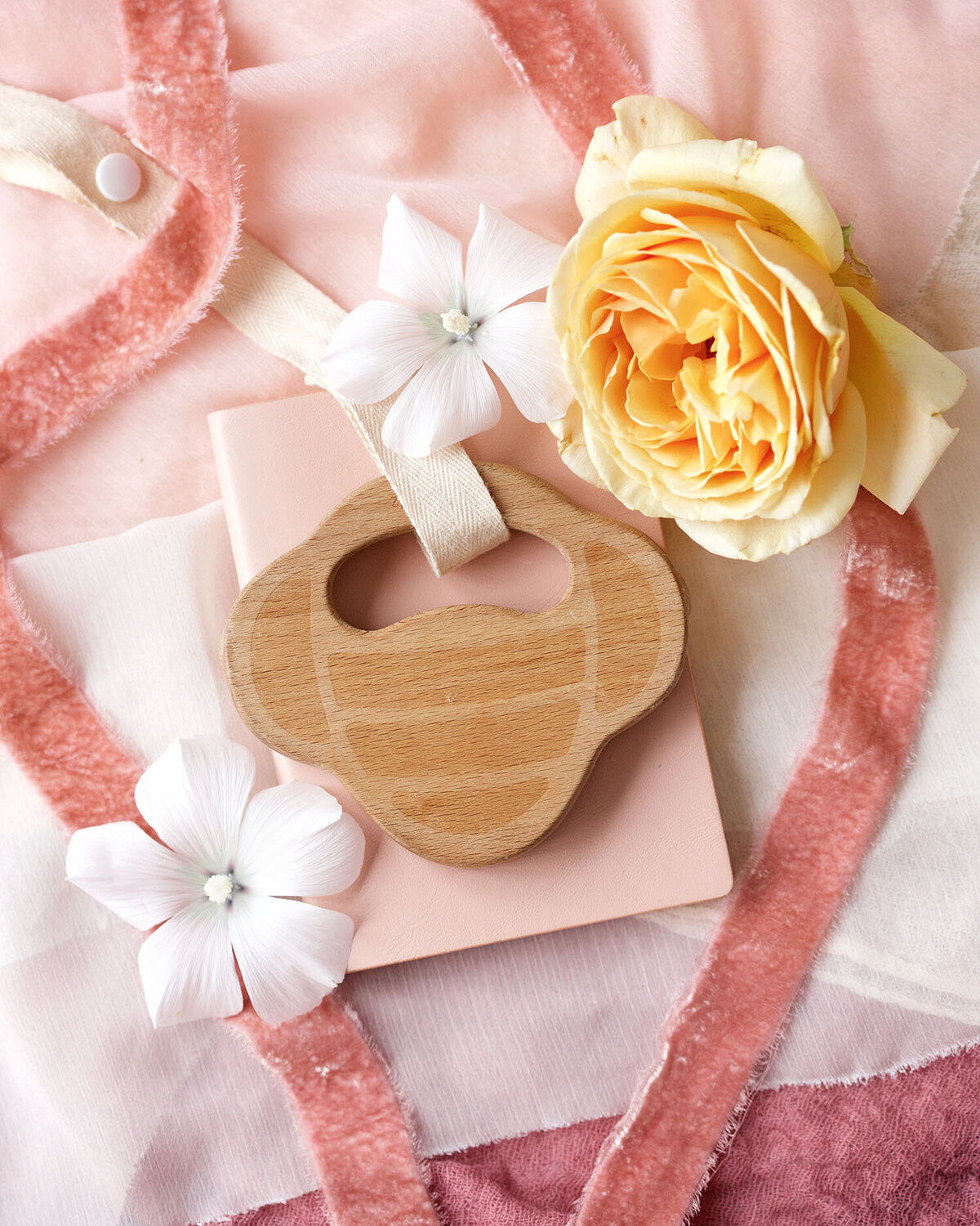 natural teething ring product etsy