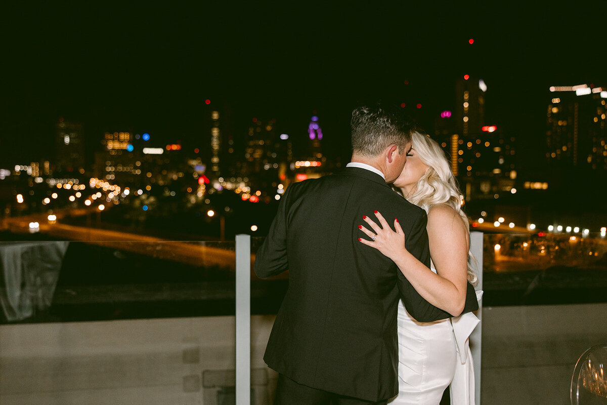 The revery roof top wedding Revery Brookmade Photography 1075