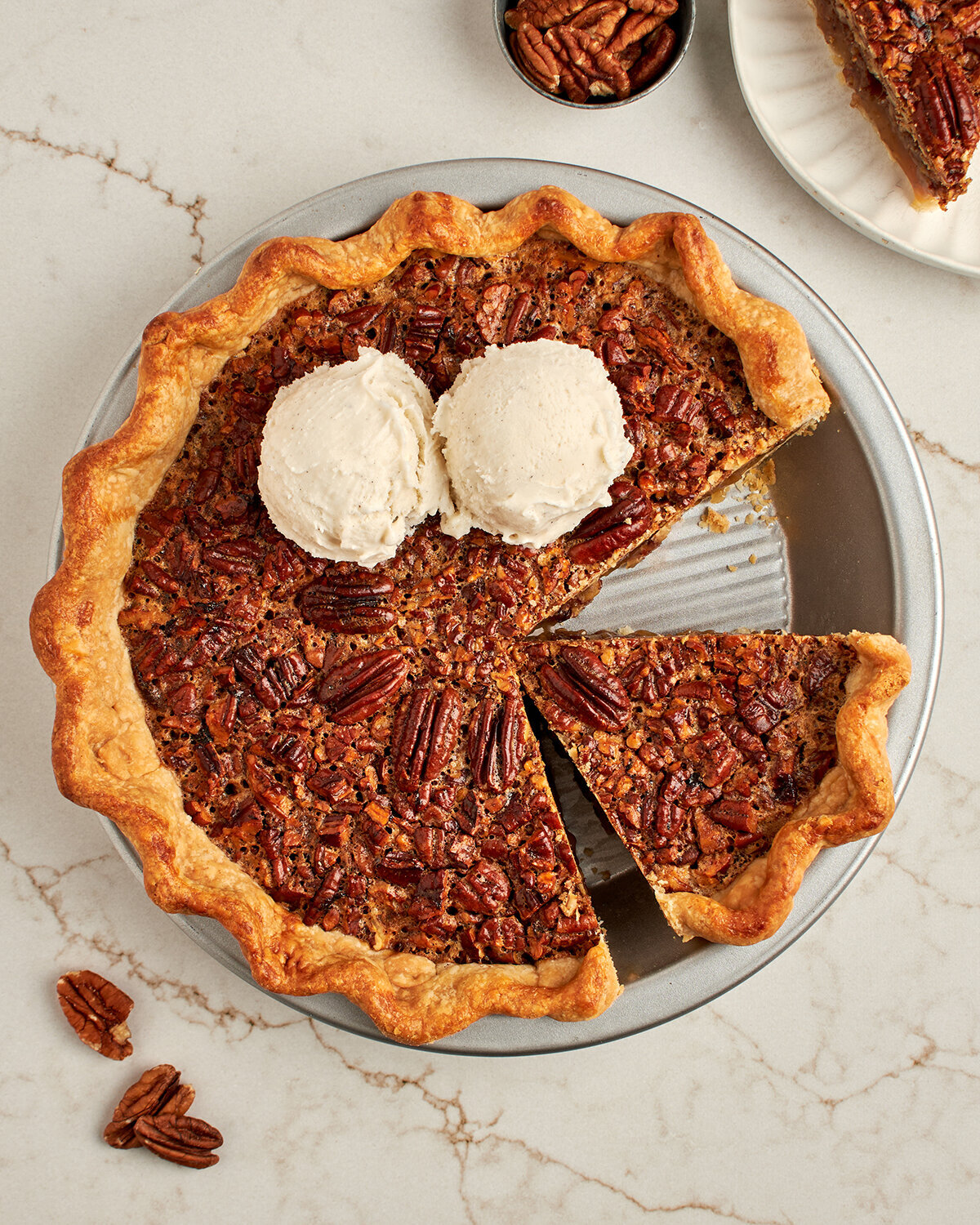 bourbon pecan pie - hero 02