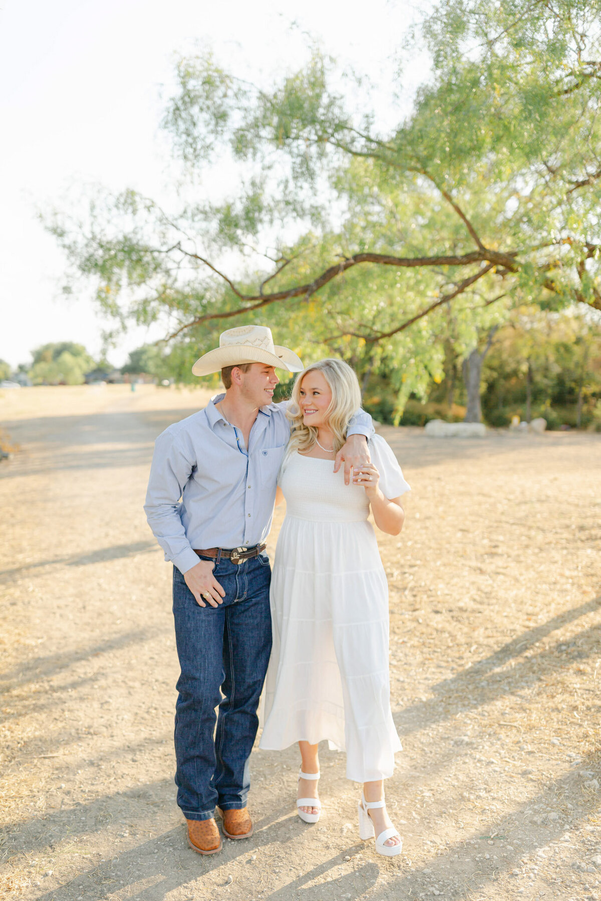 texas engagement session