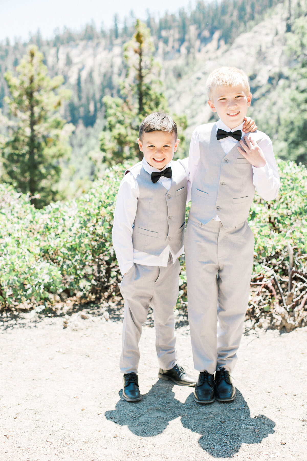 Lake Tahoe Mountaintop Elopement - 2
