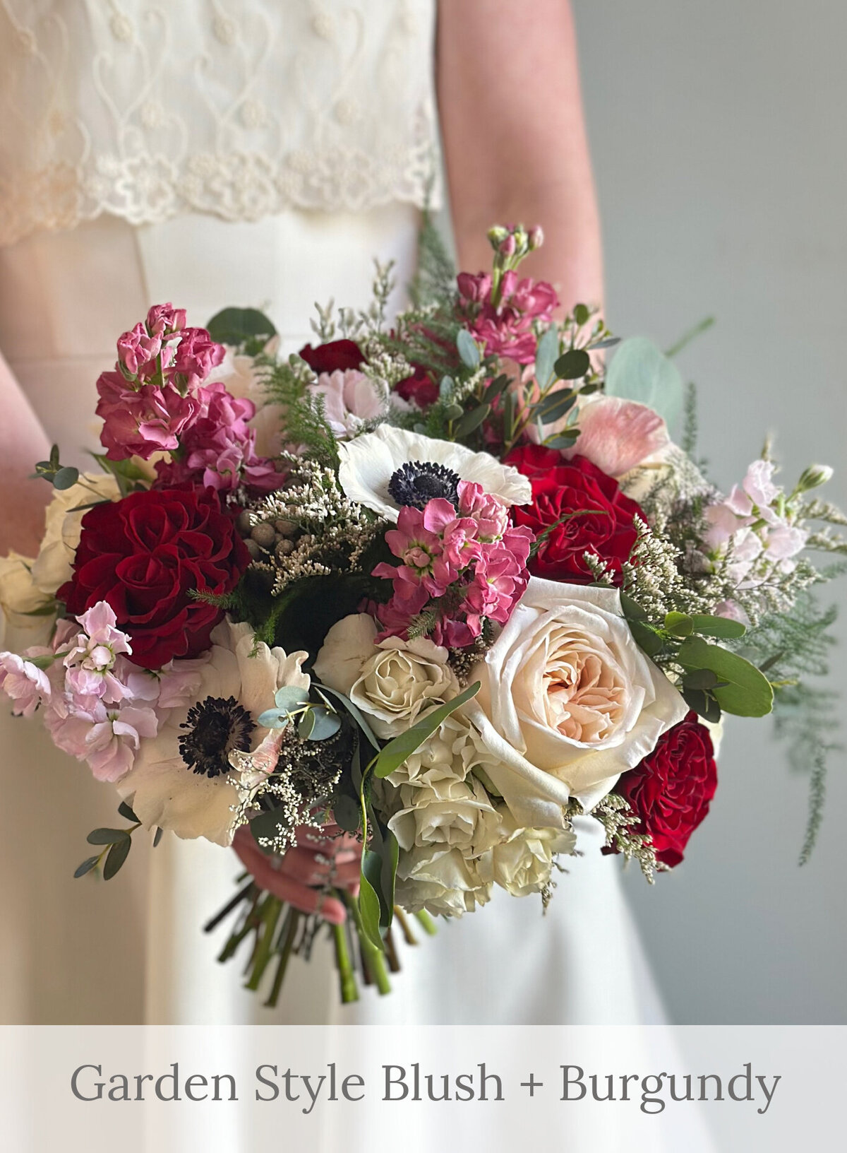 Garden Blush + Burgundy