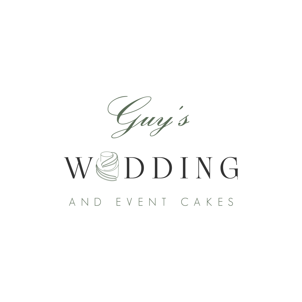 Guys Wedding & Event Cakes Logo_Portrait_Colour