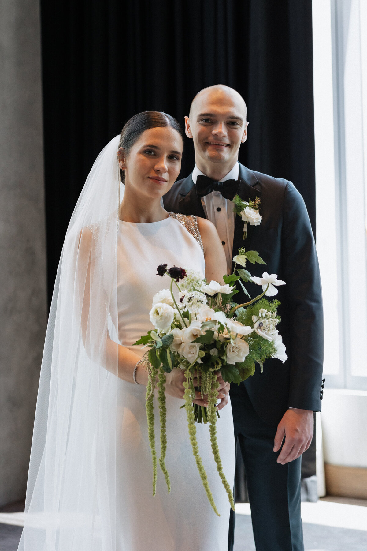 Modern Austin wedding at hotel