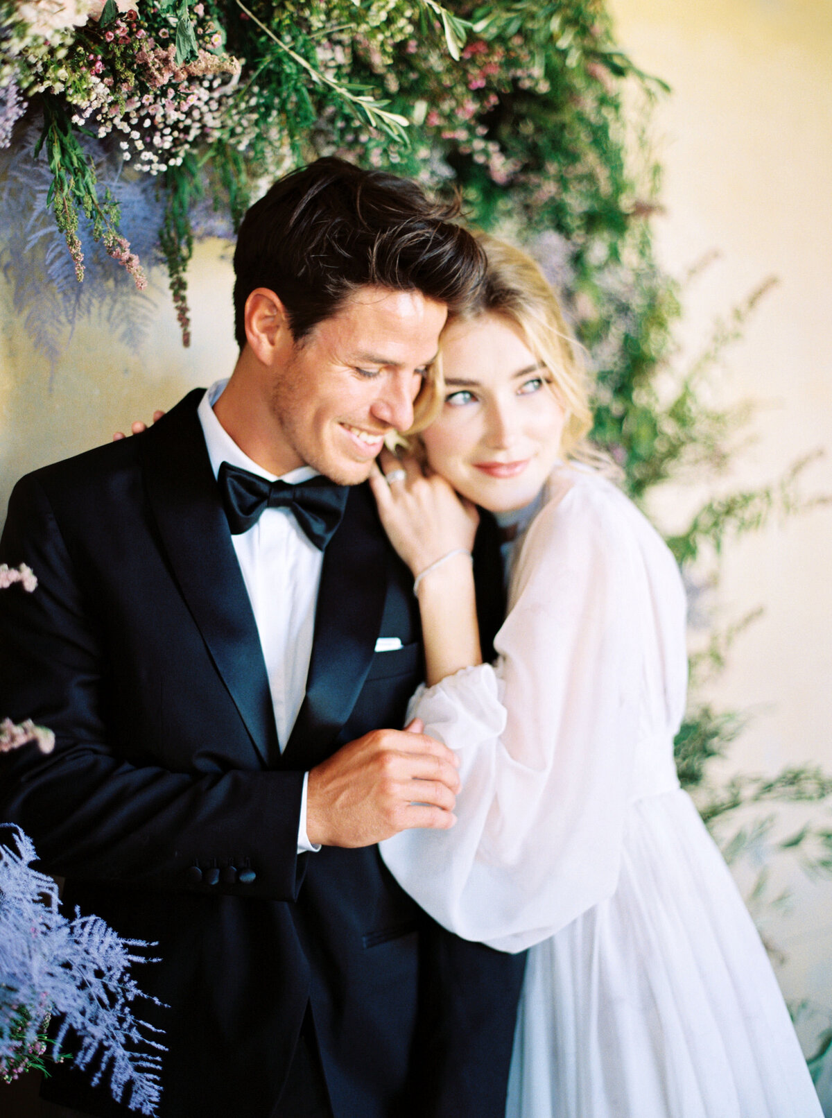 Wedding editorial at Barjac Village and Chartreuse de Valbonne in Provence, France - 24