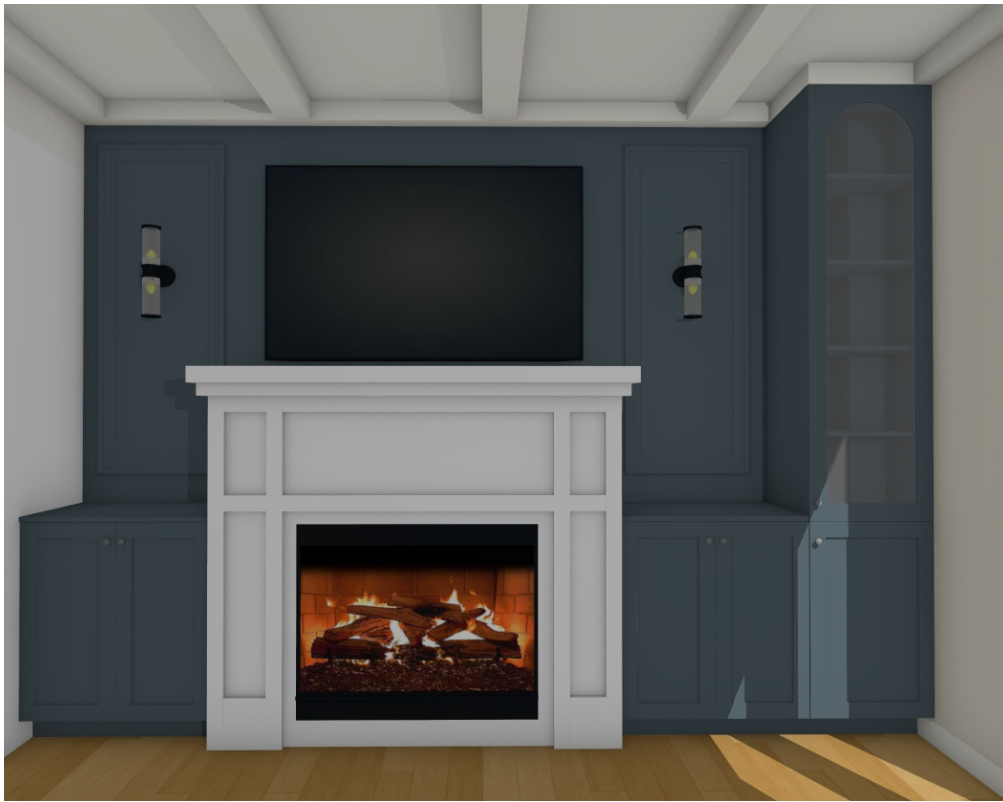 Fireplace builtins