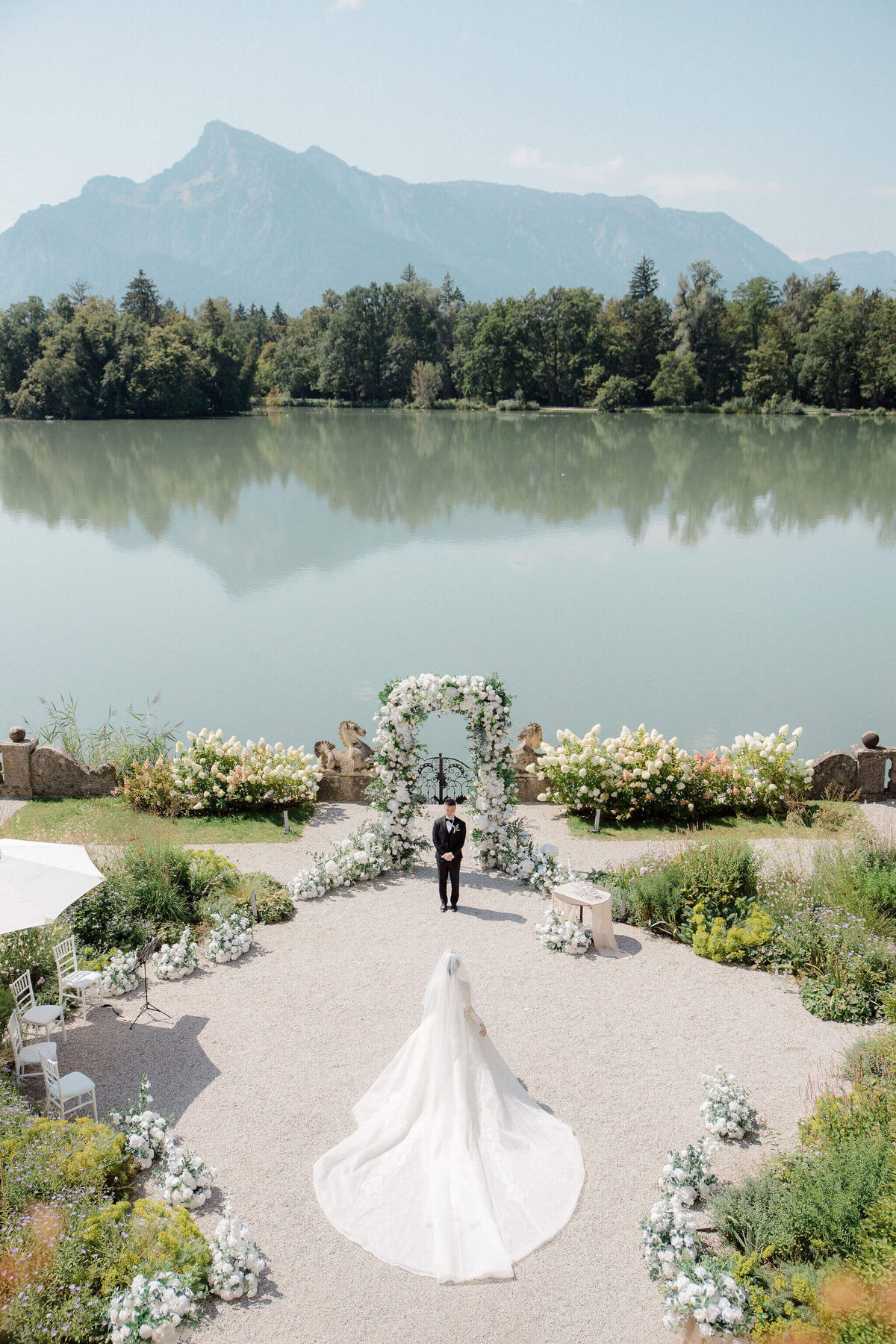 Wedding at Schloss Leopoldskron, Salzburg | Destination Wedding Photography Austria