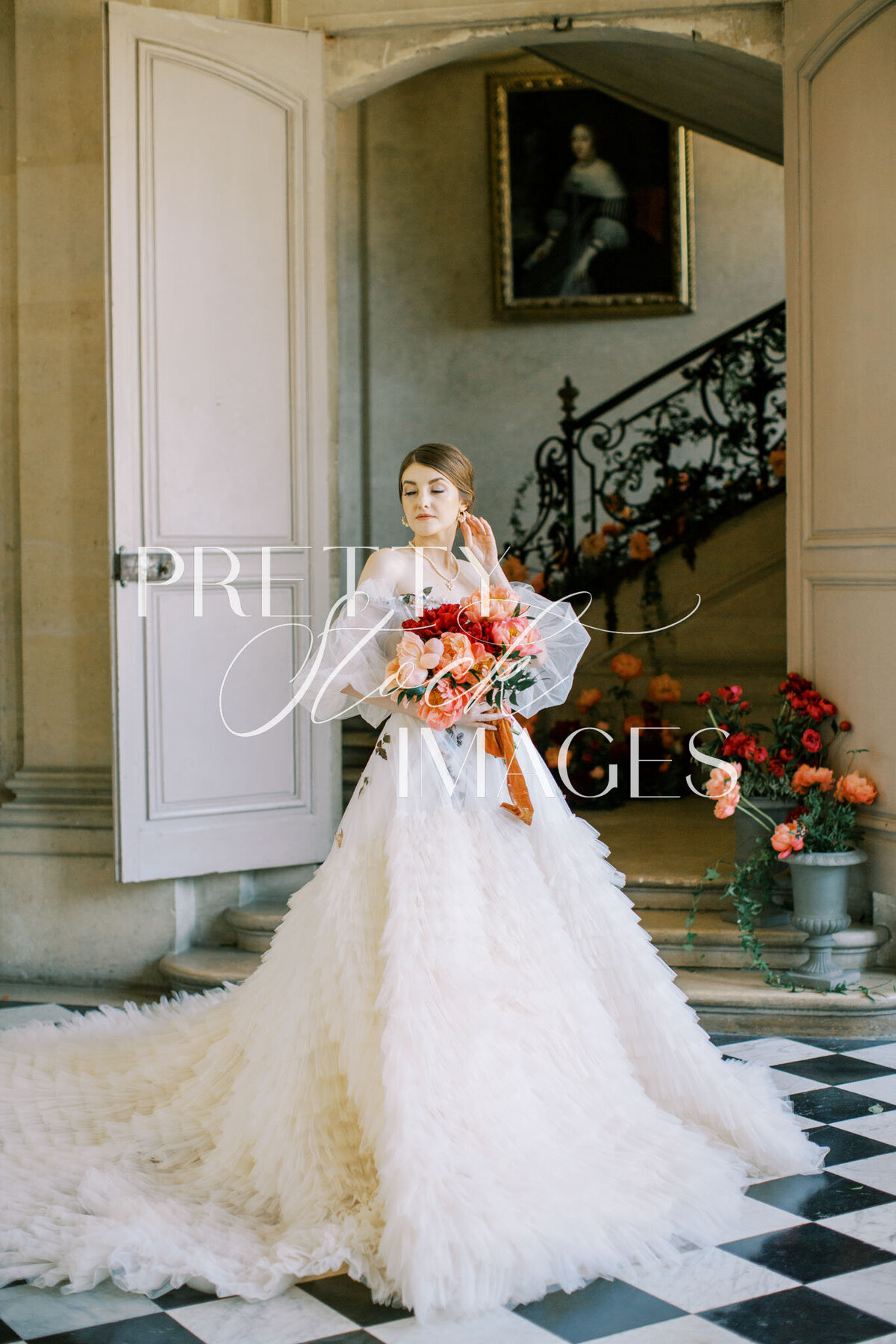 Pretty Stock Images Chateau Wedding-019