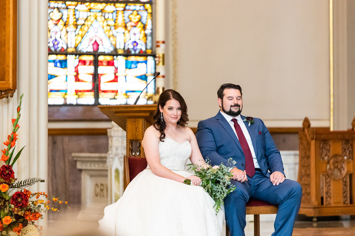 Cathedral of Immaculate Conception Fort Wayne Indiana Wedding Photography-209