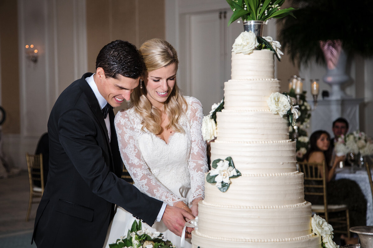 Cake Cutting at St. Regis Atlanta Wedding