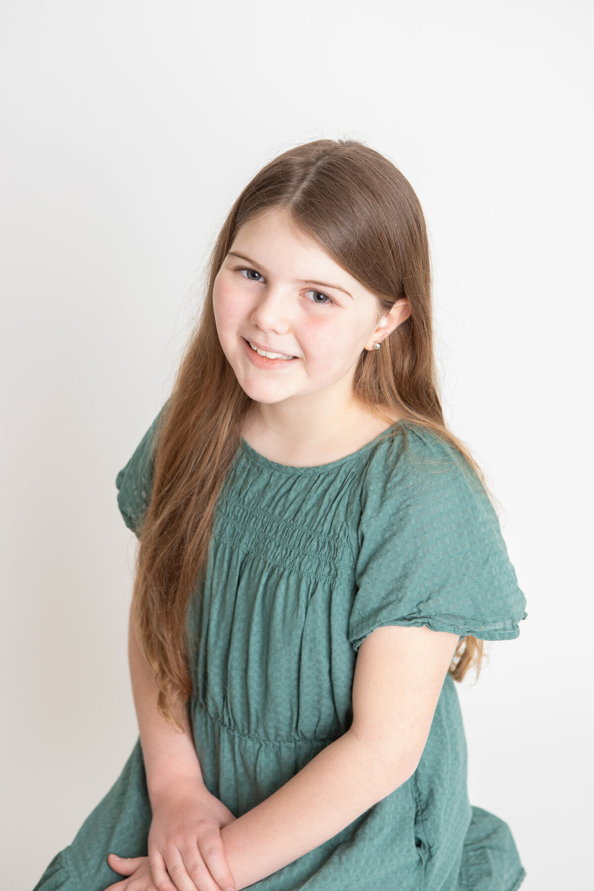 Edmonton young actress headshot sitting