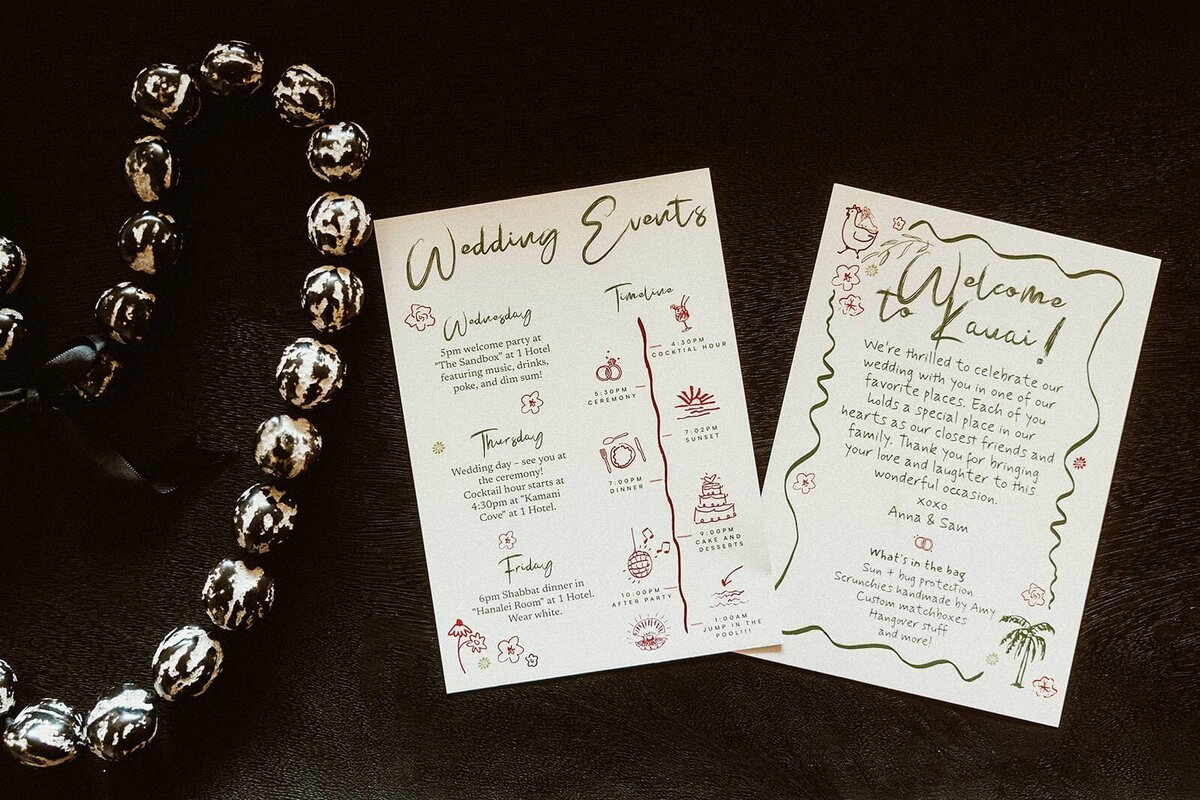 1 Hotel Hanalei Bay Wedding | Orange Blossom Events 008