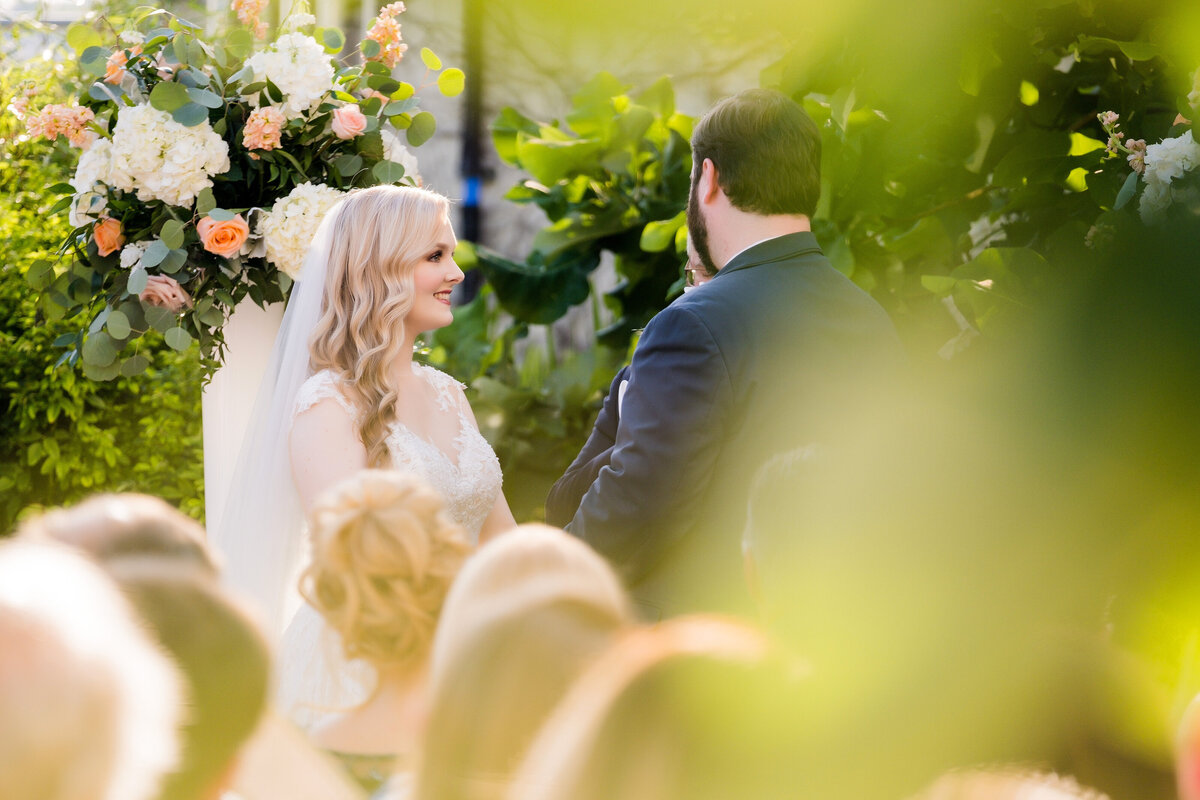 candid wedding picture