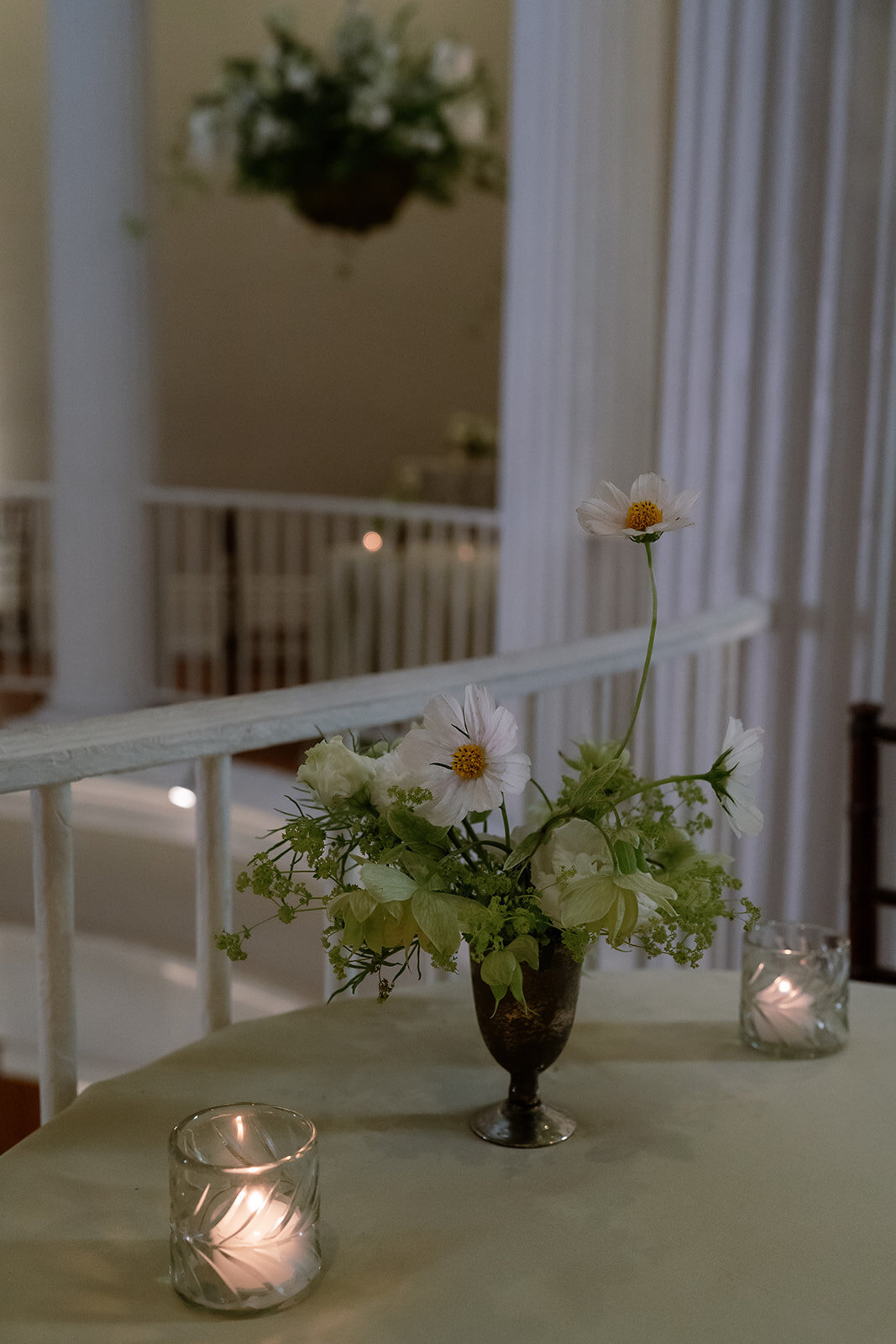 Classic Charleston Wedding with green & white at Hibernian Hall by Sarah Bradshaw 0205