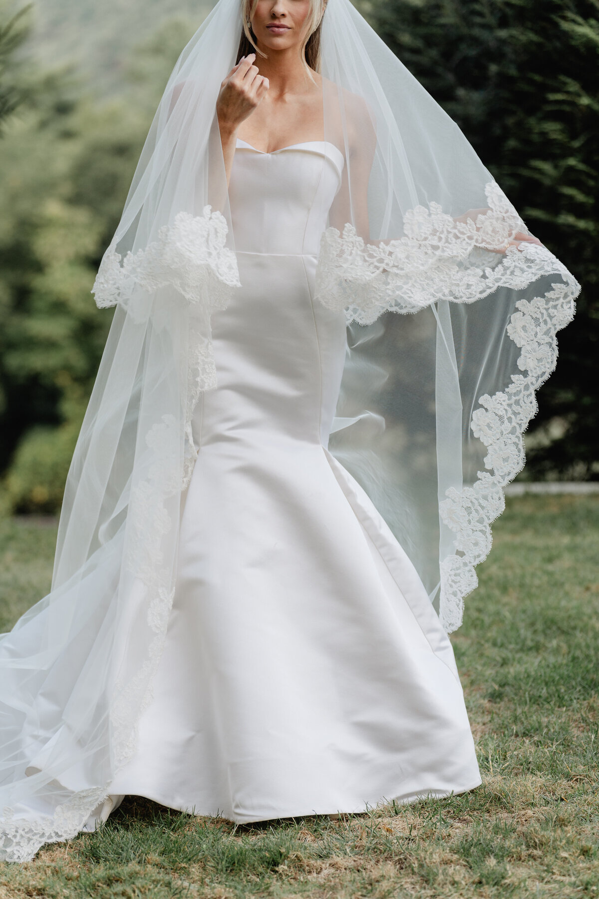 Bride and Groom at Chattooga Club Cashiers NC by Wedding Photographer Nick Francis-79