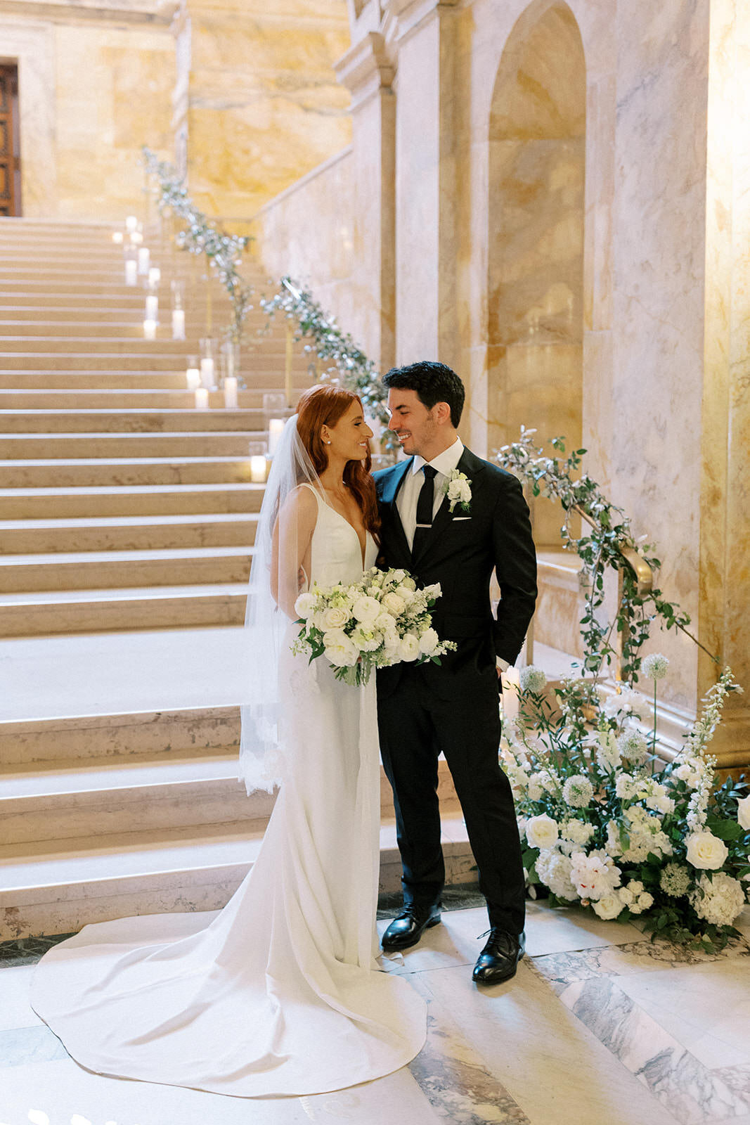 Boston Public Library Wedding-Halie Child Photography-85