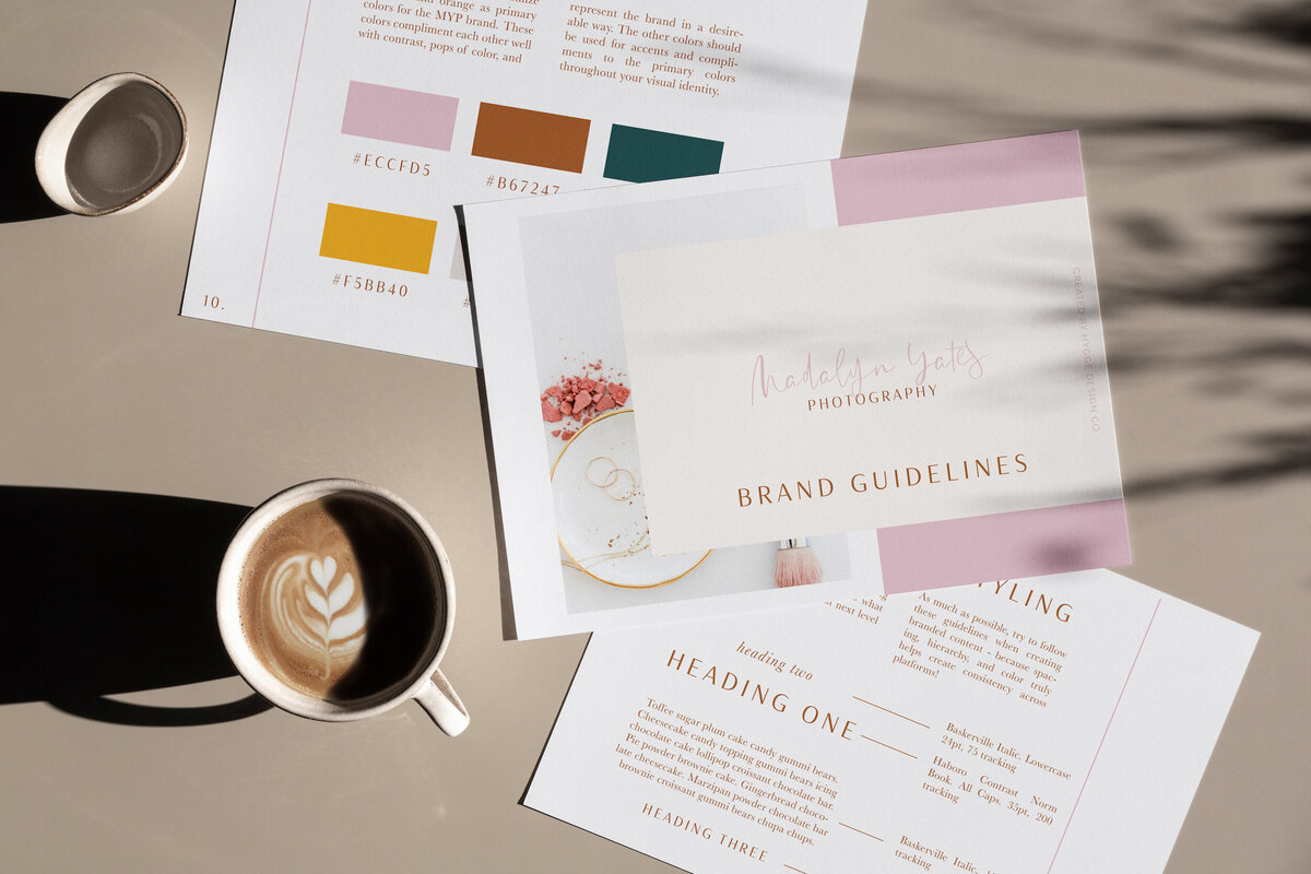 Madalyn Yates Photography brand guide