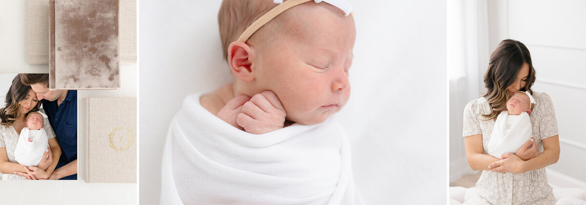 newborn portraits and artwork by newborn photographer missy marshall