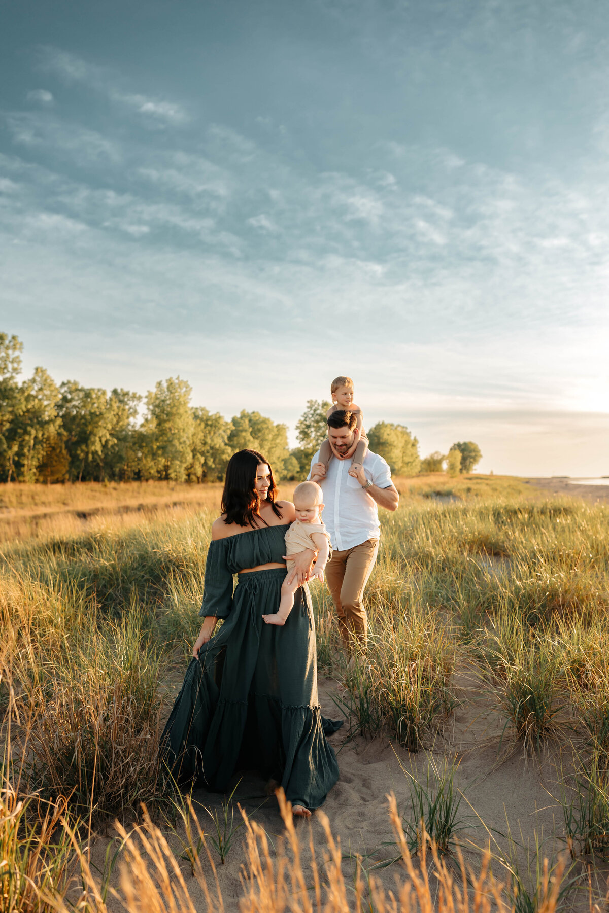 presque isle state park family session