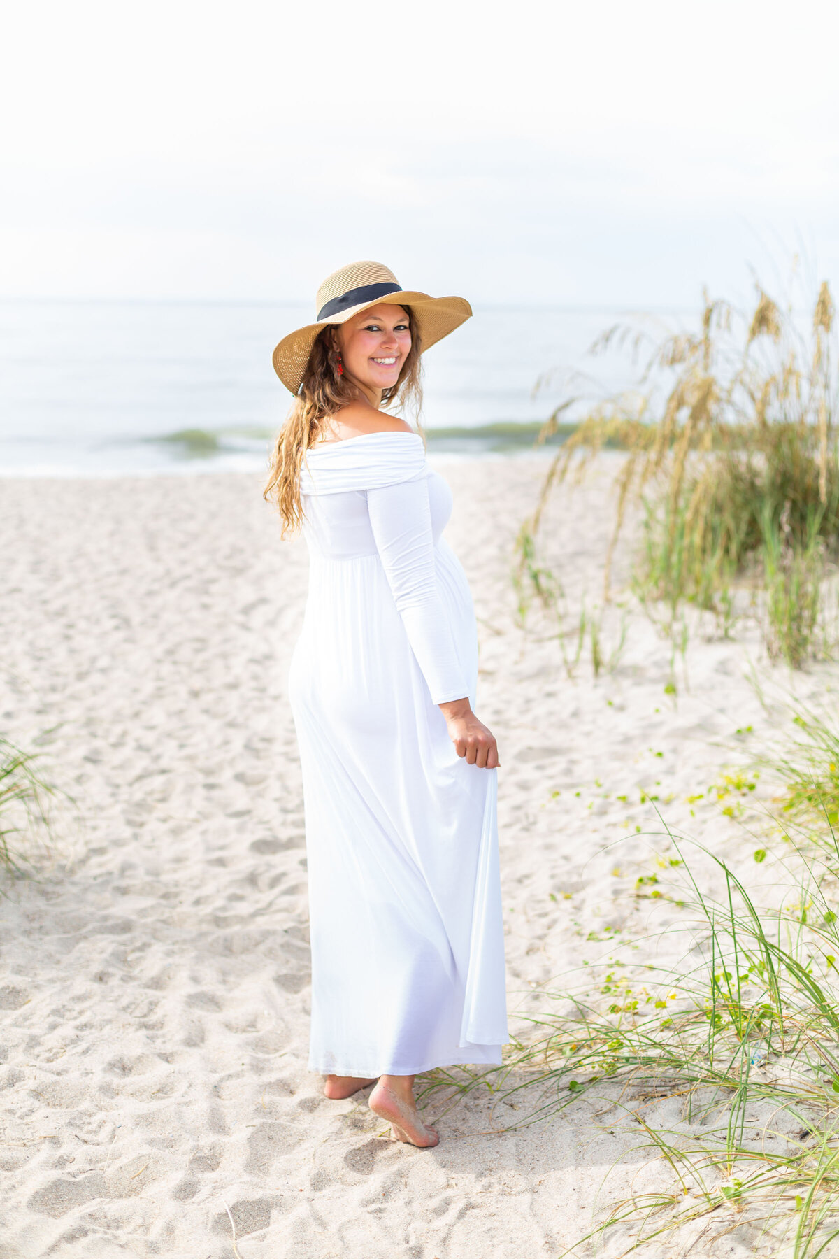 Beach Maternity Photoshoot South Carolina 5
