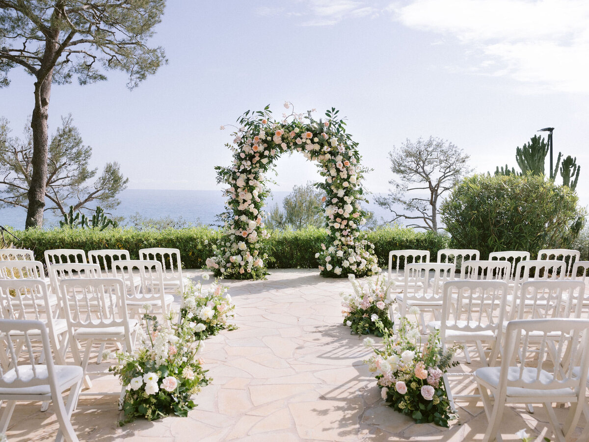 France Destination Wedding Ceremony Design - The Wedding Company