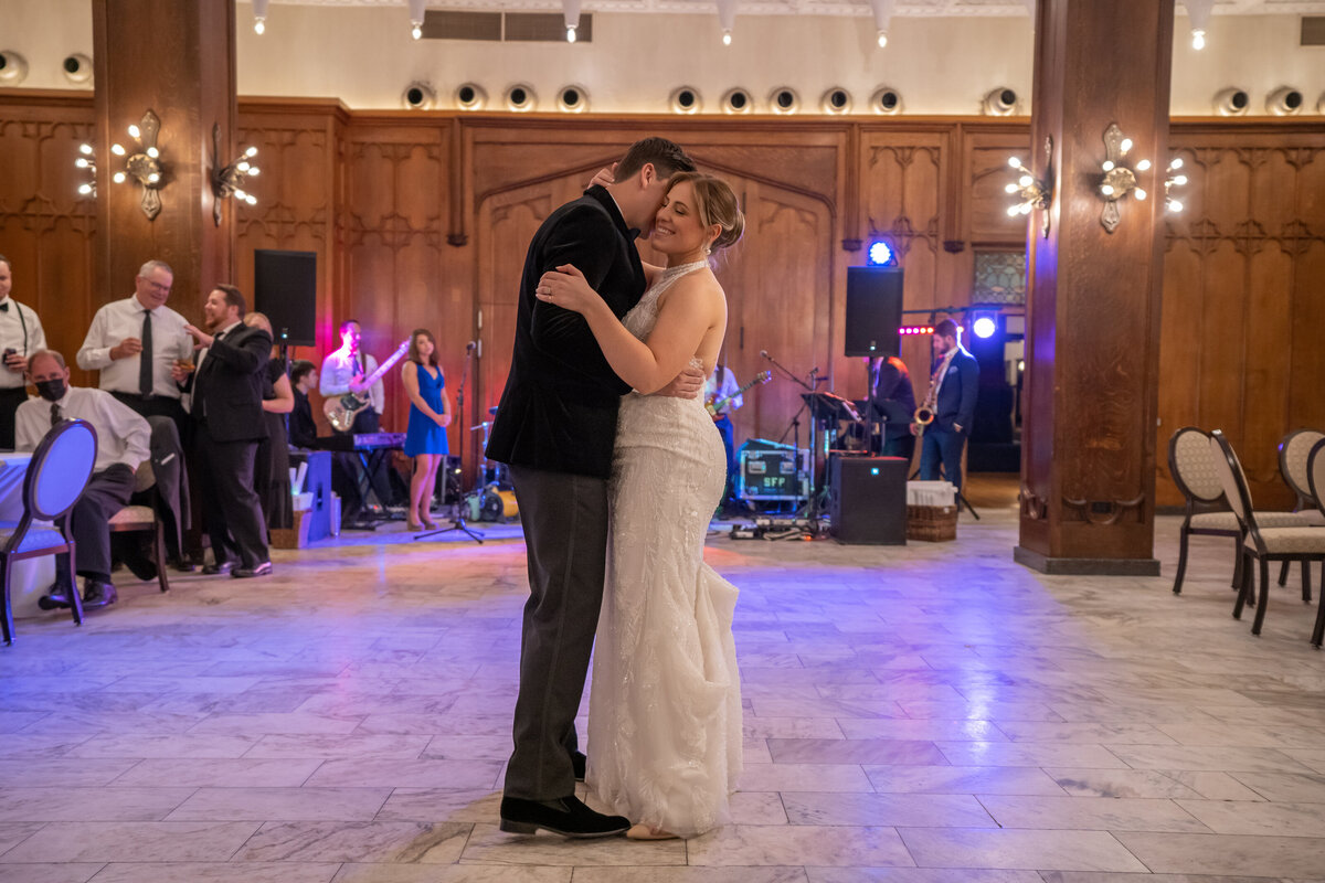 fall - chicago - athletic - association - wedding - chicago