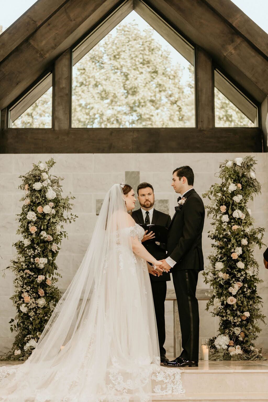 ceremony floral towers