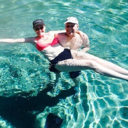 Part 2 - Floating with Eric at the Resort on Pender Island, Canada