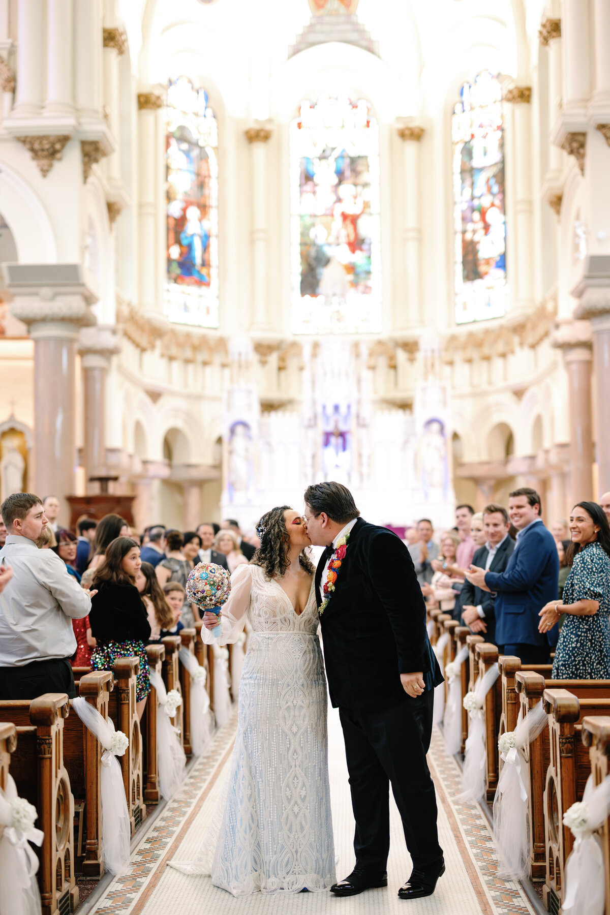 15 - Sacred Heart Catholic Church Wedding Recessional - Tampa Wedding Planner