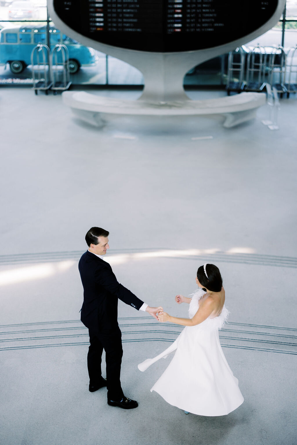 The TWA Hotel Wedding Photos _8851-2