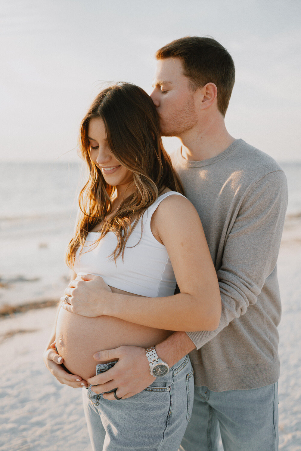 Honeymoon Island Maternity Photography Videography Dunedin Florida